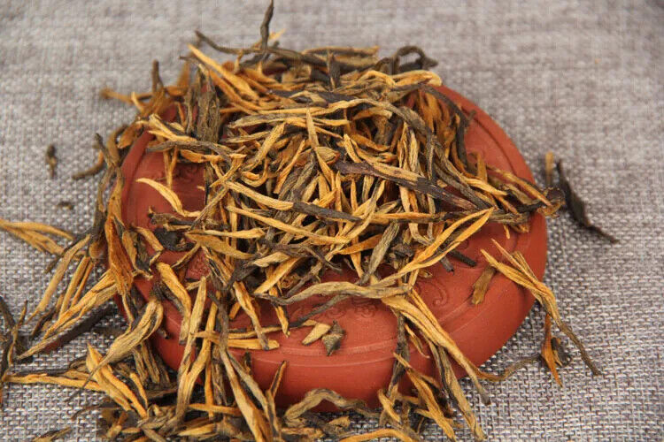 New Dianhong Black Tea Bud Need Gold Grade Gold Dianhong Single Bud Tea250g