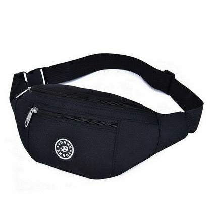 Waist Bag pack Purse Casual Large Phone Belt Bag Pouch Canvas Travel Bags