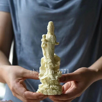 Guanyin Bodhisattva Statue Chinese Buddha Statues Home Room Office Feng Shui