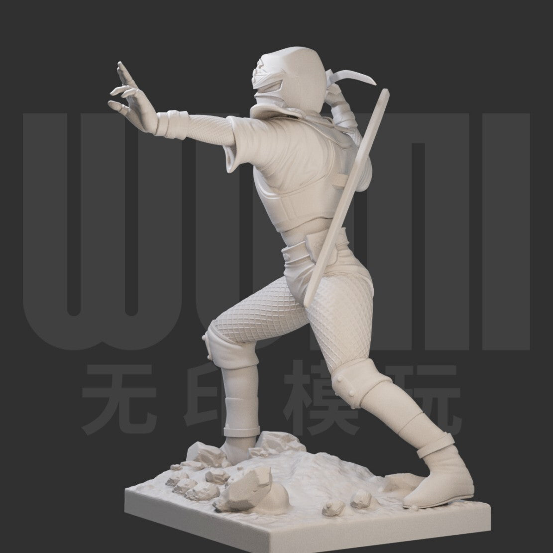 1/24 resin figure model Japanese Ninja Killer Unassembled unpainted