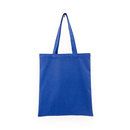 Solid Color Canvas Bags Shopping StorageBags Tote Bag Eco-friendly Shopping Bags
