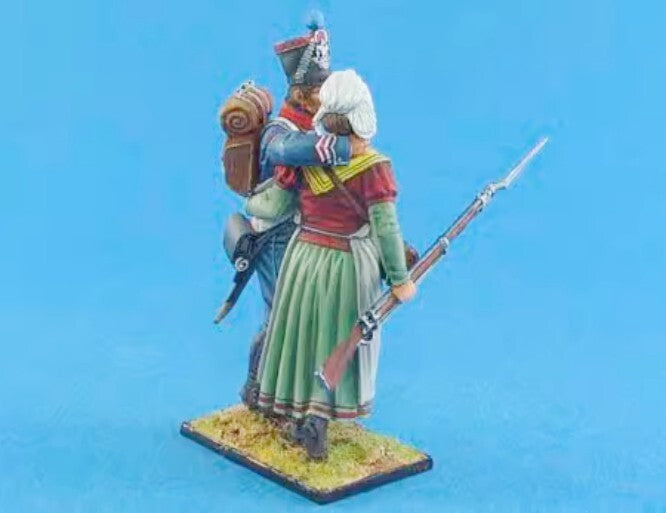 1/32 resin figure model Ancient European officers & women unassembled unpainted