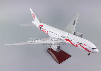 49CM AIR CHINA BOEING 777-300ER Airplane Landing Gears Resin Aircraft Model