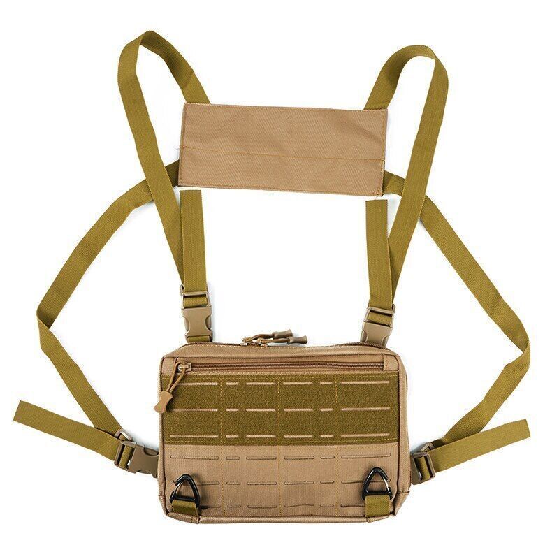 Tactical Chest Bag Men's Vest Bag Army System Kit Bag Backpack Backpack