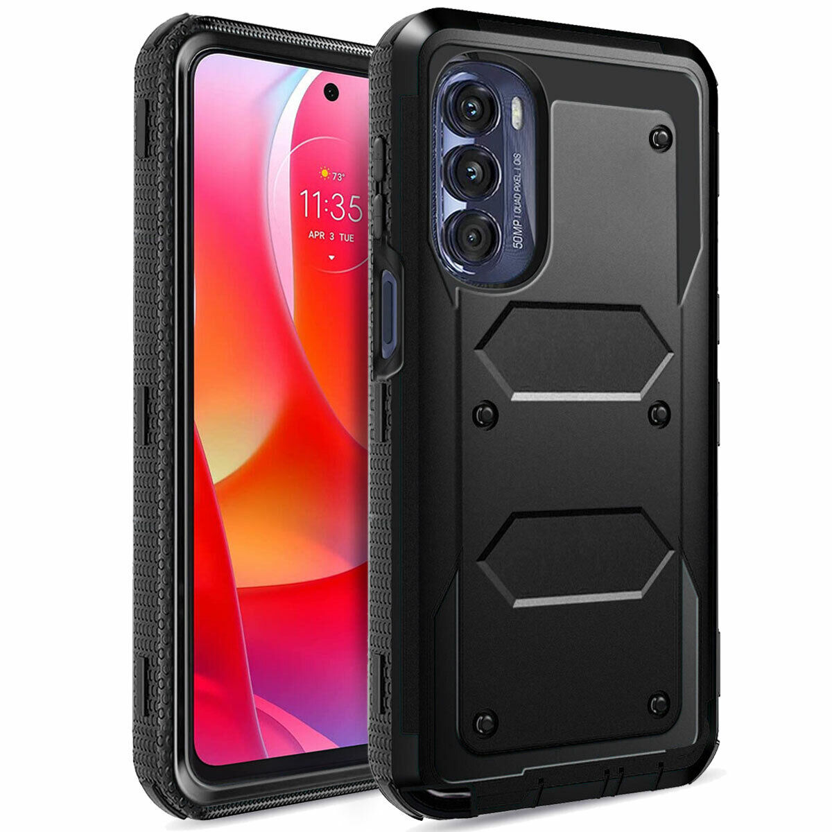 For Motorola Moto G Stylus 2022 Case Luxury Dual Layer Rugged Hybrid Phone Cover