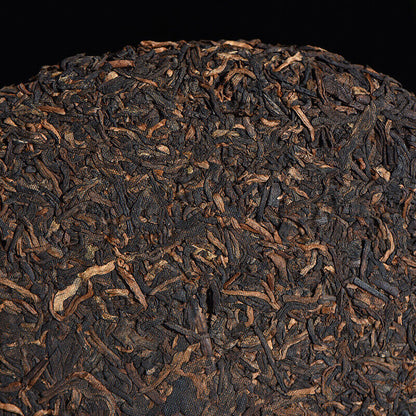 357g YikuChun Tea Leaves XiaoduSai Ancient Tea Pure Material Pu'er Ripe Tea Cake