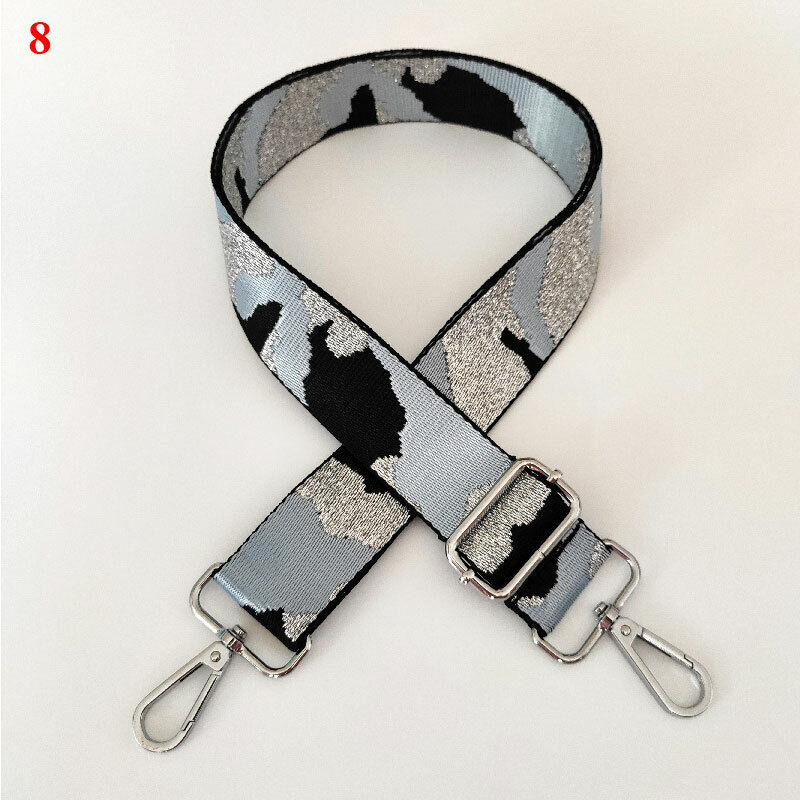 Camouflage Print Bag Shoulder Strap Handbag Replacement Adjustable Belt Handle