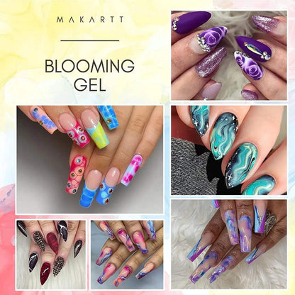 Clear Blooming Gel by Makartt – 15ml Nail Art Effect