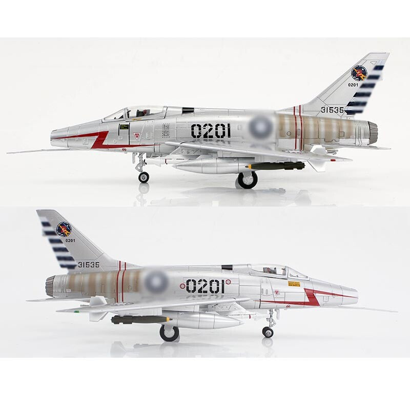 HM 1/72 F-100D Super Saber Fighter Model 020/51-1535 41st Squadron