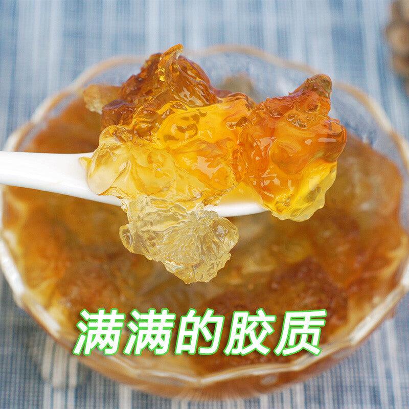 Wild Natural Nourishing Tao Jiao Peach Resin Gum Jelly Edible for Skin Health