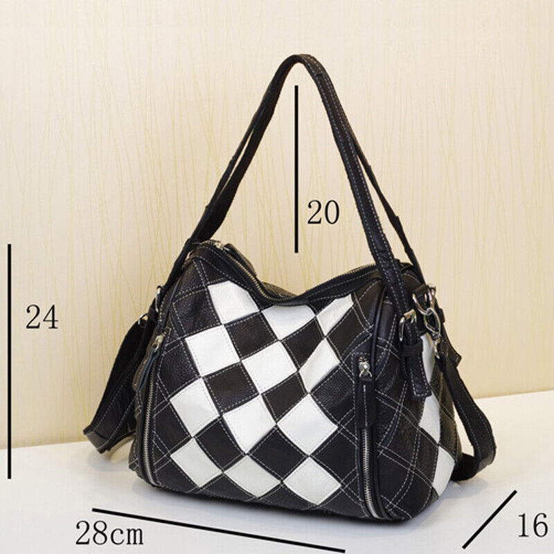 Designer Women'S Genuine Leather Multi-color (Random) Handbag Tote Shoulder Bags