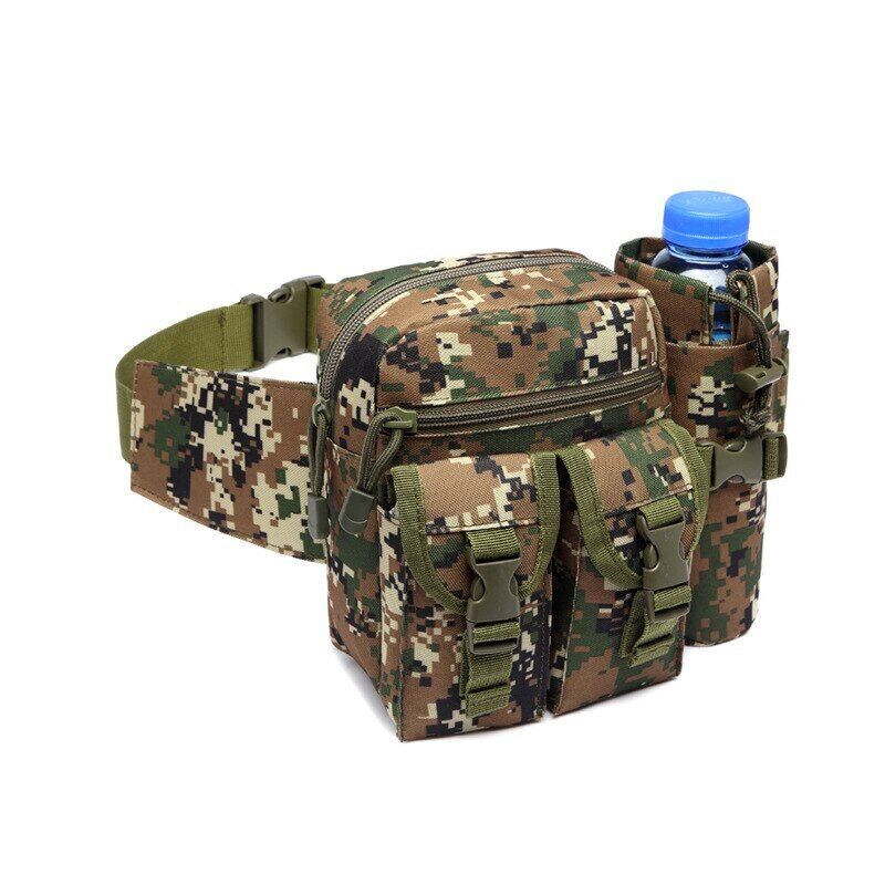 Men's Tactical Waist Bag Mountaineering Bag Outdoor Camping Waist Bag