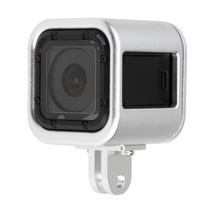 Silvery Aluminium Protective Housing Case Cover Frame for GoPro Hero 4/5 Session