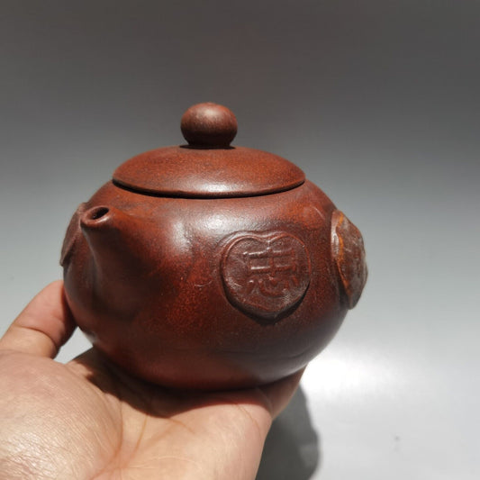 Chinese Yixing Zisha Clay Handmade Exquisite Kung Fu Tea Set Teapot 品名文革西施 底款顾景舟