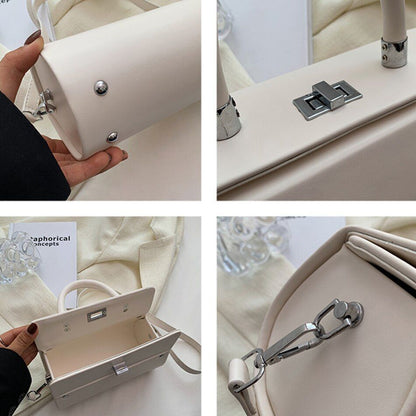 Small Synthetic Leather Bag Shoulder Crossbody Summer Handbag 20*10*10.5 CM Hasp