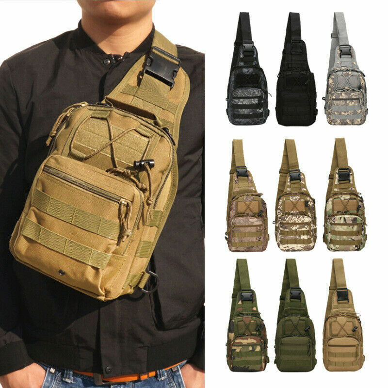Military Tactical Backpack Camouflage Shoulder Bag Daypack 600D Backpack