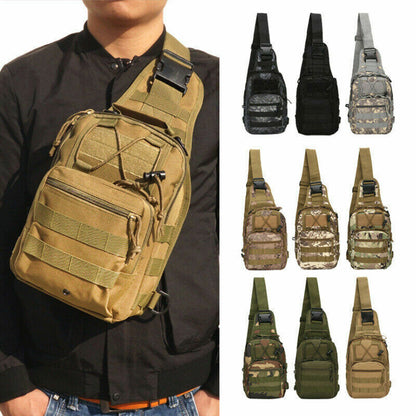 Military Tactical Backpack Camouflage Shoulder Bag Daypack 600D Backpack