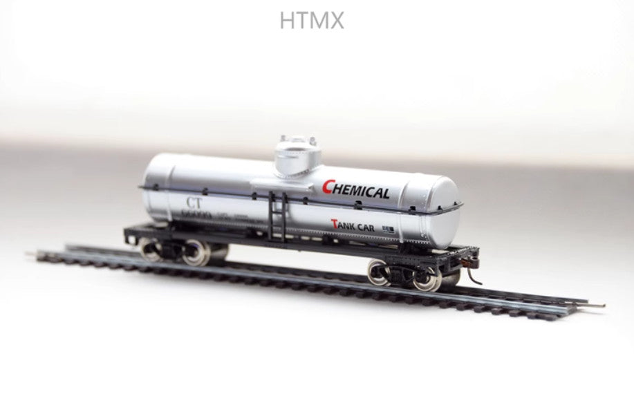 HO Type 1/87 Train Model Railway Train Model Toy Oil Tanker Transport Vehicle