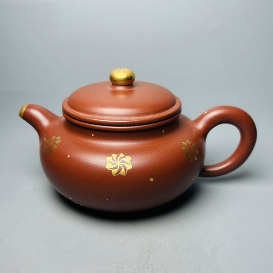 Vintage Chinese Yixing Purple Clay Teapot Zisha Ceremony Fashion Gift Teaware