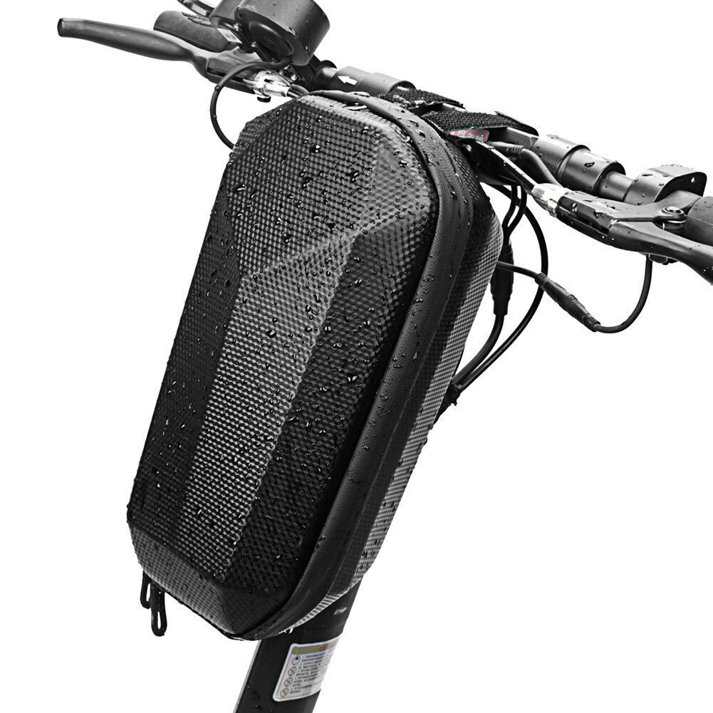 2.6/3/4/5L Universal Electric Scooter Storage Bag EVA Skateboard Handlebar Bag