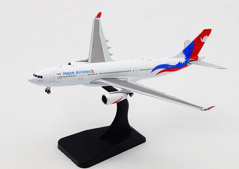 1:400 JC WINGS Nepal Airline AIRBUS A330-200 Passenger Airplane Diecast Model