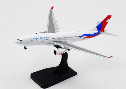 1:400 JC WINGS Nepal Airline AIRBUS A330-200 Passenger Airplane Diecast Model