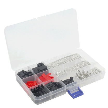 1 Box RC Car Boat Servo Plug Male Female Connector Crimp Pin Wire Accessories