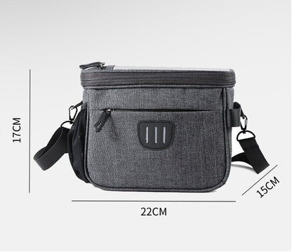 Bike Handlebar Bag Bicycle Front Frame Top Tube Bag Large Capacity Phone Touch