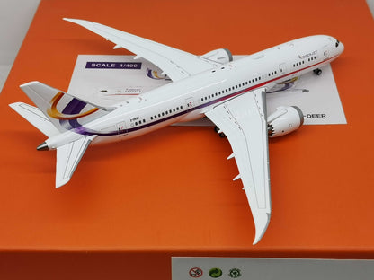 1:400 JC Wings DEERJET B787-8 Passenger Airplane Diecast Aircraft Model