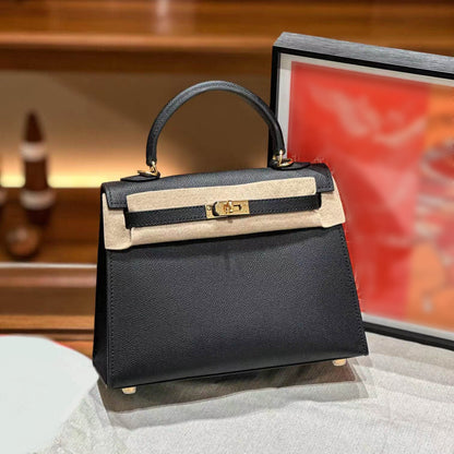 19/22/25/28 Real Leather Flap Handbag Tote Briefcase Fashion Purse Shoulder Bag
