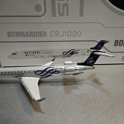 1:400 JC Wings Garuda Indonesia Bombardier CRJ1000 Plane Diecast Aircraft Model