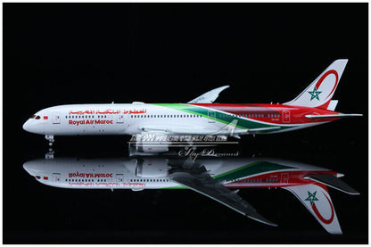 1:400 JC Wings Royal Air Maroc BOEING 787-9 Airplane Flap Down Diecast Model