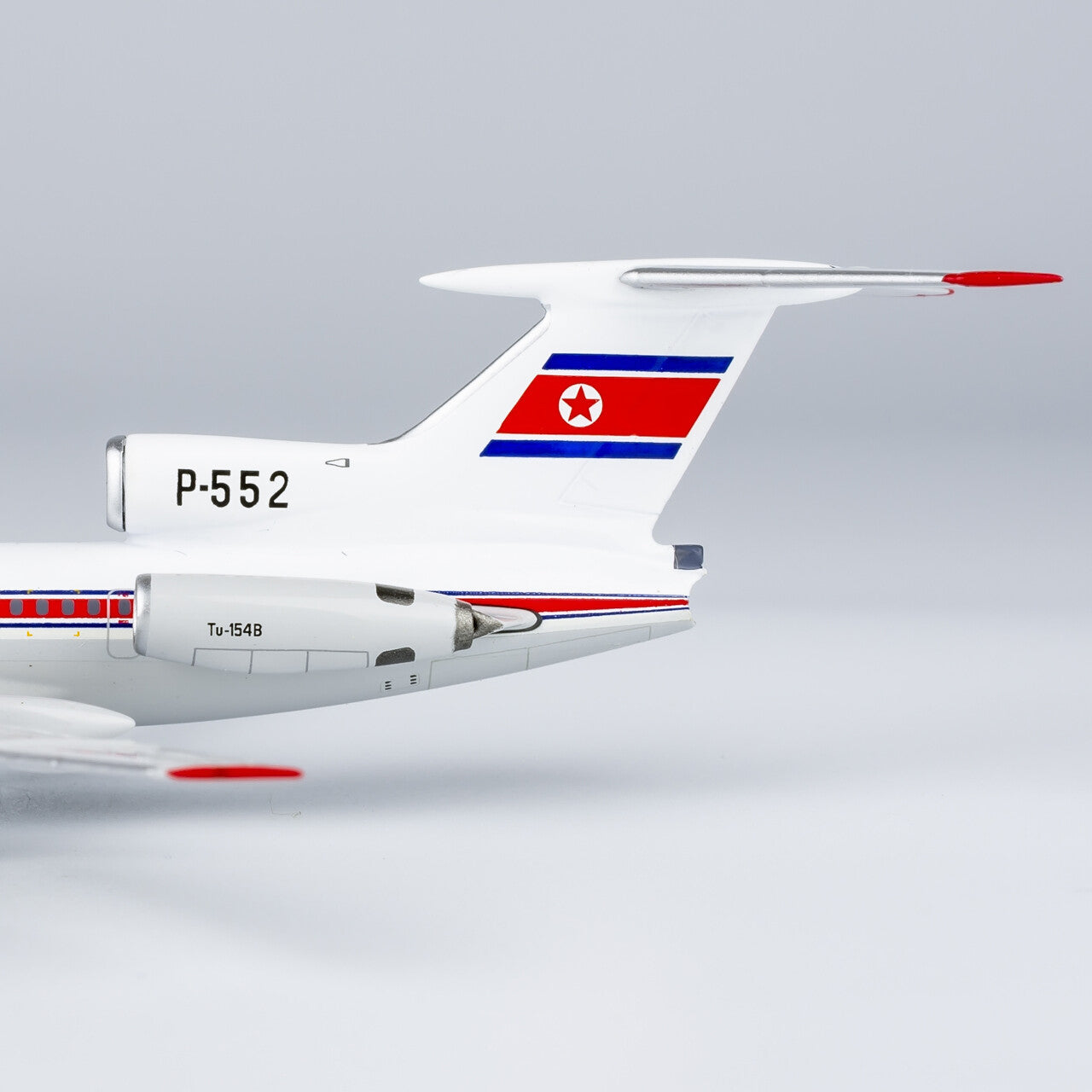 1:400 NG Models Air Koryo Passenger Plane Tupolev TU-154 Diecast Aircraft Model