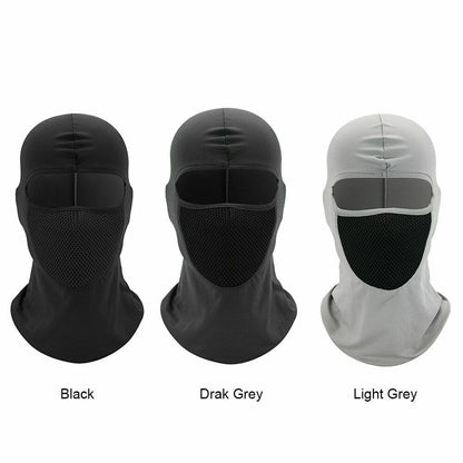 Motorcycle Full Cover Face Mask Cycling Balaclava Hat Lycra Outdoor Neck Gaiter