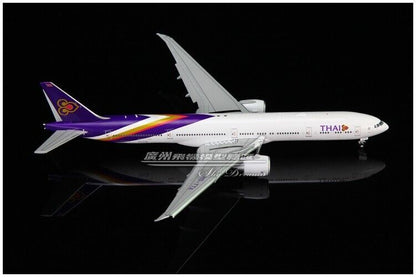 1:400 JC Wings THAI BOEING 777-300ER Passenger Airplane Flap Down Diecast Model