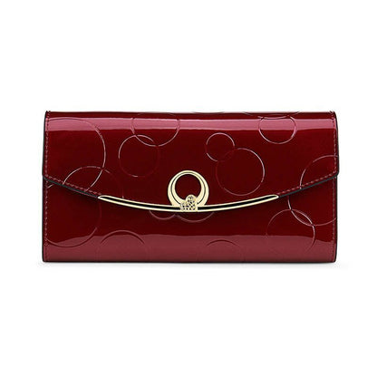 Wallet Long RFID Blocking Genuine Leather Wallets Clutch Bag Card Holder Zipper