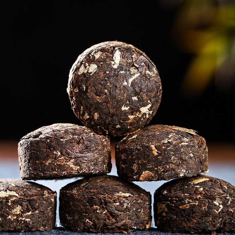 Yunnan Ripe Pu'er Lotus Leaf Flavored Mini Tuocha Fitness Puer PuErh Tea 500g