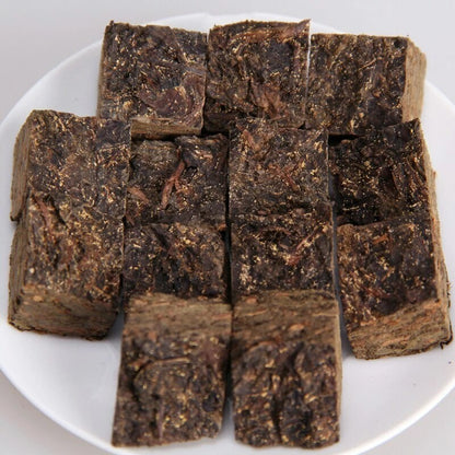 500g 2016 Anhua Dark Tea Instant Hei Cha Mini Brick Fu Zhuan Golden Flower Tea