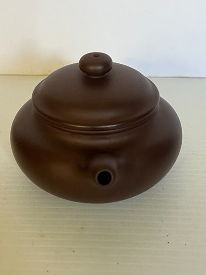 Chinese Handmade Yixing Zisha Clay Tea Pot Stamped