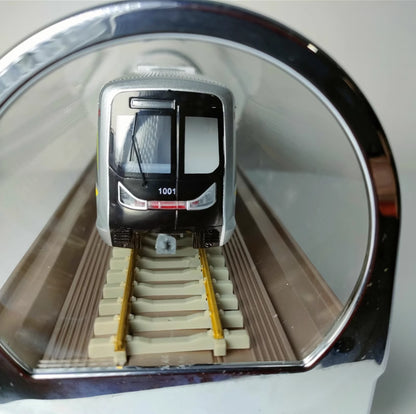 1:68 37CM Tianjin Metro Line 10 Subway Train Passenger Car Diecast Model