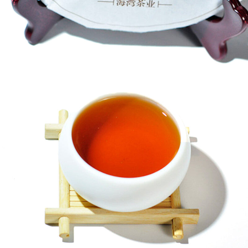 2017 Hu Po Chun Ripe Puer Yunnan Old Comrade Haiwan Shu Pu Er Tea
