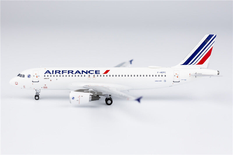 NG Model Air France for Airbus A320-200 F-HEPC 1:400 Aircraft Pre-built Model