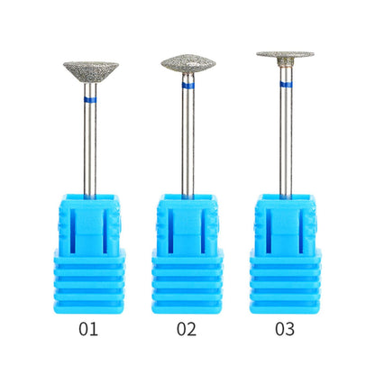 3Pcs Electric Nail Drill Machine Grinding Head Dead Skin Remover Pedicure Tool*