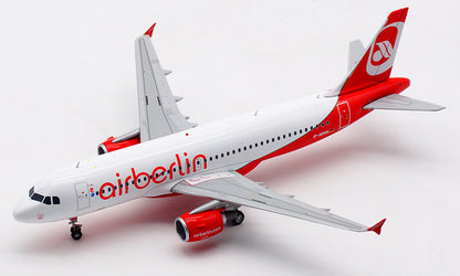 JC Wings Air Berlin Last Flight Airbus A320 D-ABNW 1:200 plane Pre-builded Model