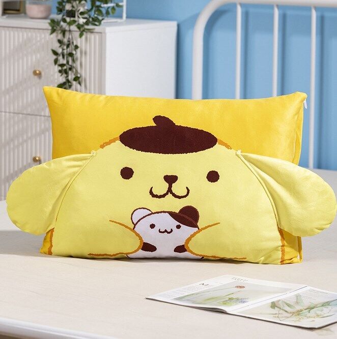 Kuromi My Melody Cinnamoroll Hello Kitty Bed Pillow Case Cover Soft Pillowcase