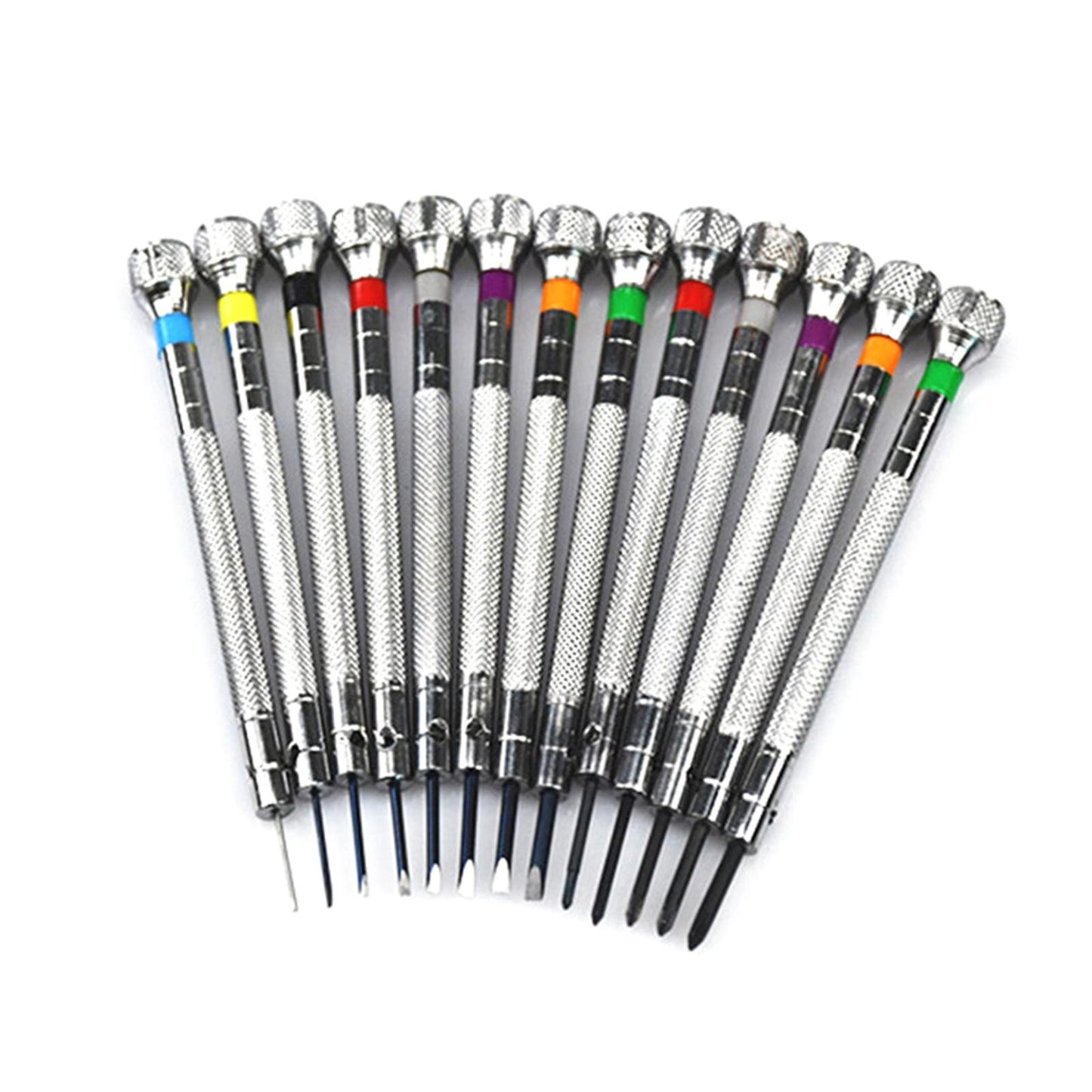 13Pack 0.6-2.0mm 90mm Assorted Screwdrivers Repair Tools For Watchmakers Watch