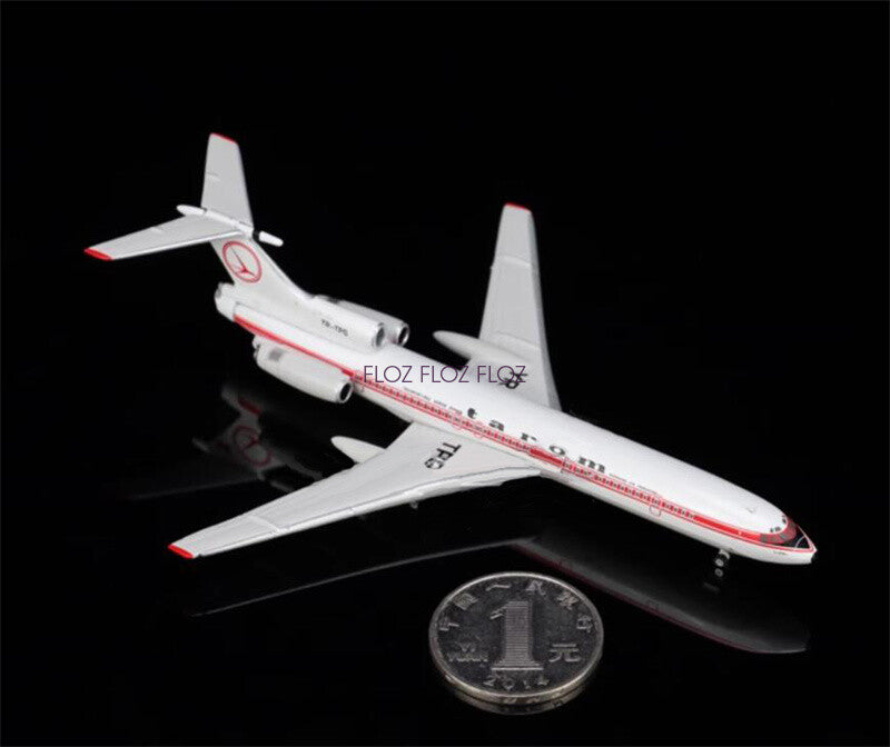 Phoenix Tarom for Tupolev TU-154B YR-TPG 1:400 Aircraft Pre-built Model