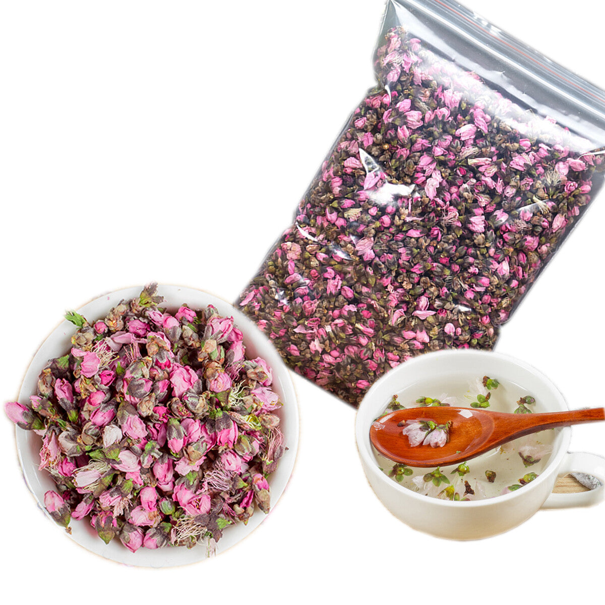 New Premium Flower Tea Dried Peach Bulk Peach Blossom Fresh Chinese Health Care