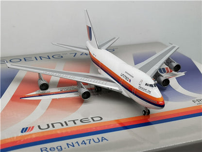 NG MODEL for UNITED Airlines for BOEING B747SP N147UA FRIENDSHIP ONE 1:400 model