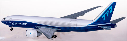 1:200 32CM Hogan BOEING 777-200LRF Airfreighter Plane ABS Plastic Aircraft Model